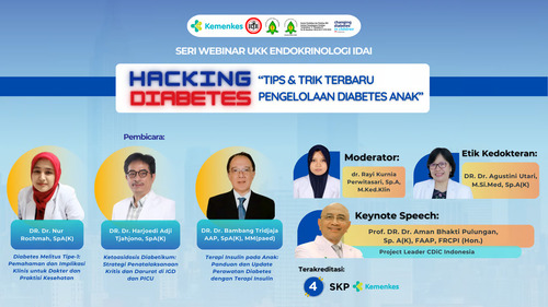 UKK Endokrinologi IDAI Gelar Webinar 