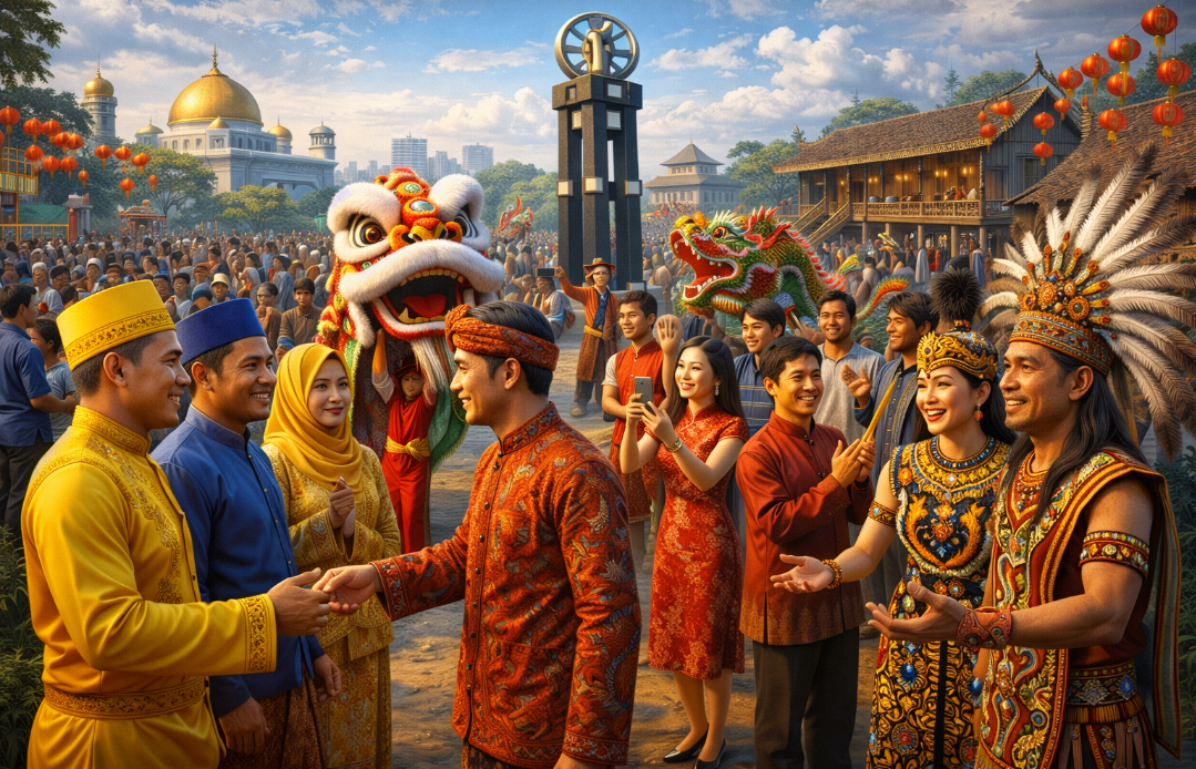 Keberagaman Suku dan Budaya di Pontianak Jadi Identitas Kota Multikultural