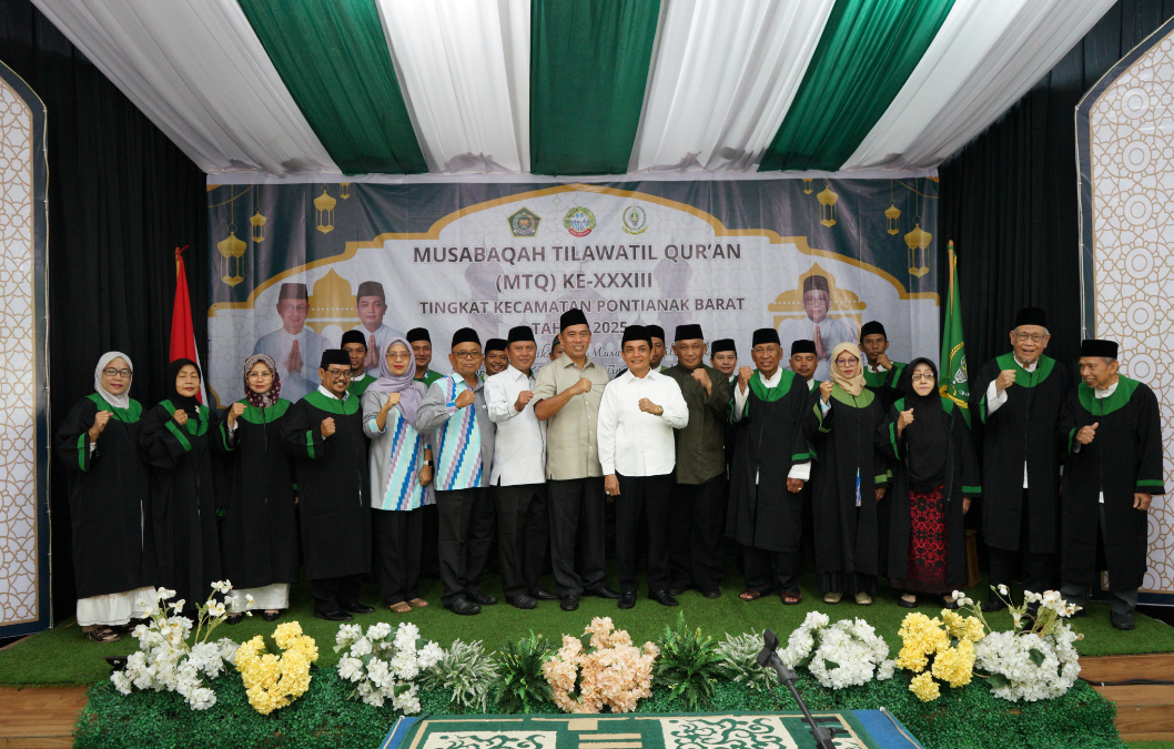 Bahasan Resmi Buka MTQ ke-33 Pontianak Barat, Tekankan Pentingnya Akhlak