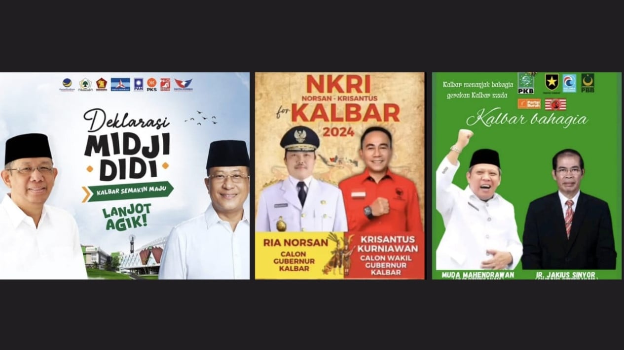 Berikut Jadwal Debat Kandidat Pilgub Kalimantan Barat 2024