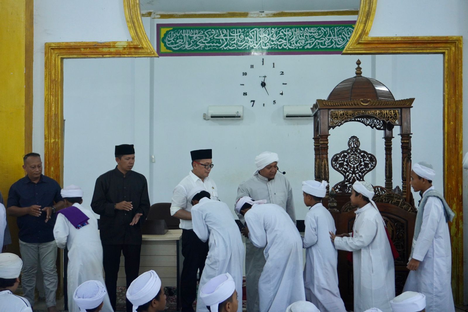 Peringatan Hari Santri, Paslon Jikir Komitmen Majukan Pondok Pesantren