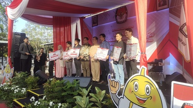 Menjelang Pilkada 2024, KPU Kalimantan Barat Launching Maskot dan Jingle