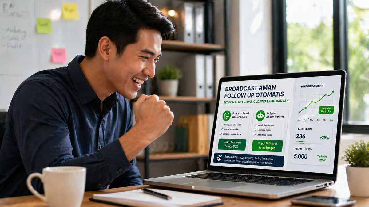 Pusing Nomor WA Bisnis Sering Terblokir? Coba Pakai Barantum