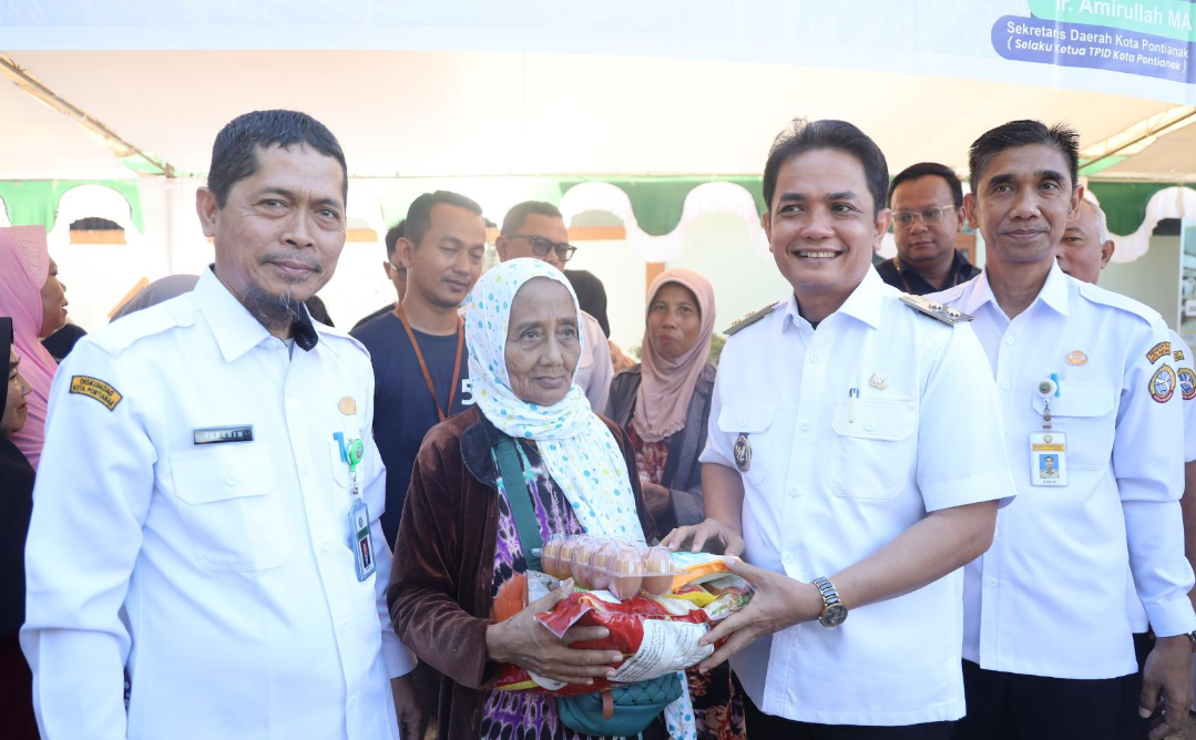 Pasar Murah Sambut Iduladha di Pontianak Timur, 1.000 Paket Sembako Tersedia
