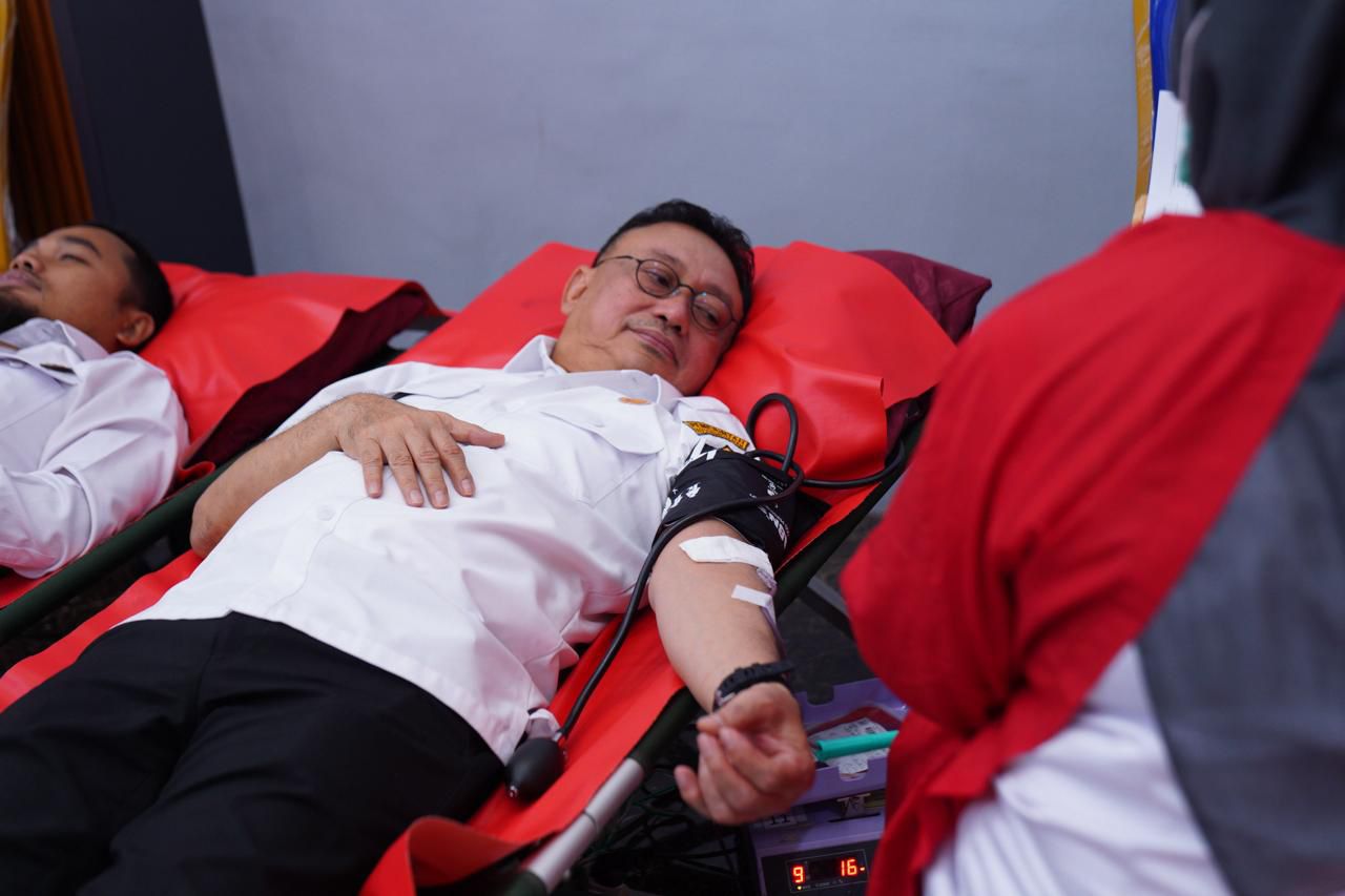 Wali Kota Pontianak Ajak Masyarakat Donor Darah di Peringatan Hari Pengayoman Kemenkumham