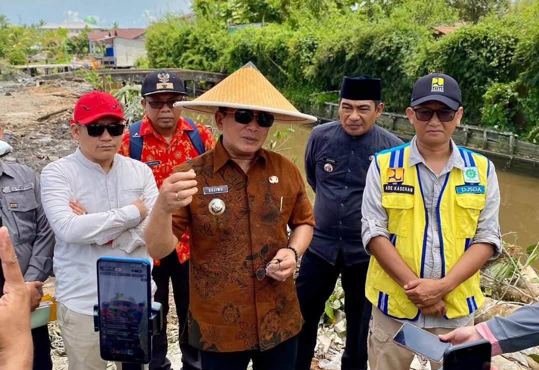 Cegah Banjir di Kubu Raya, Normalisasi Sungai Rengas dan Berembang Dikebut