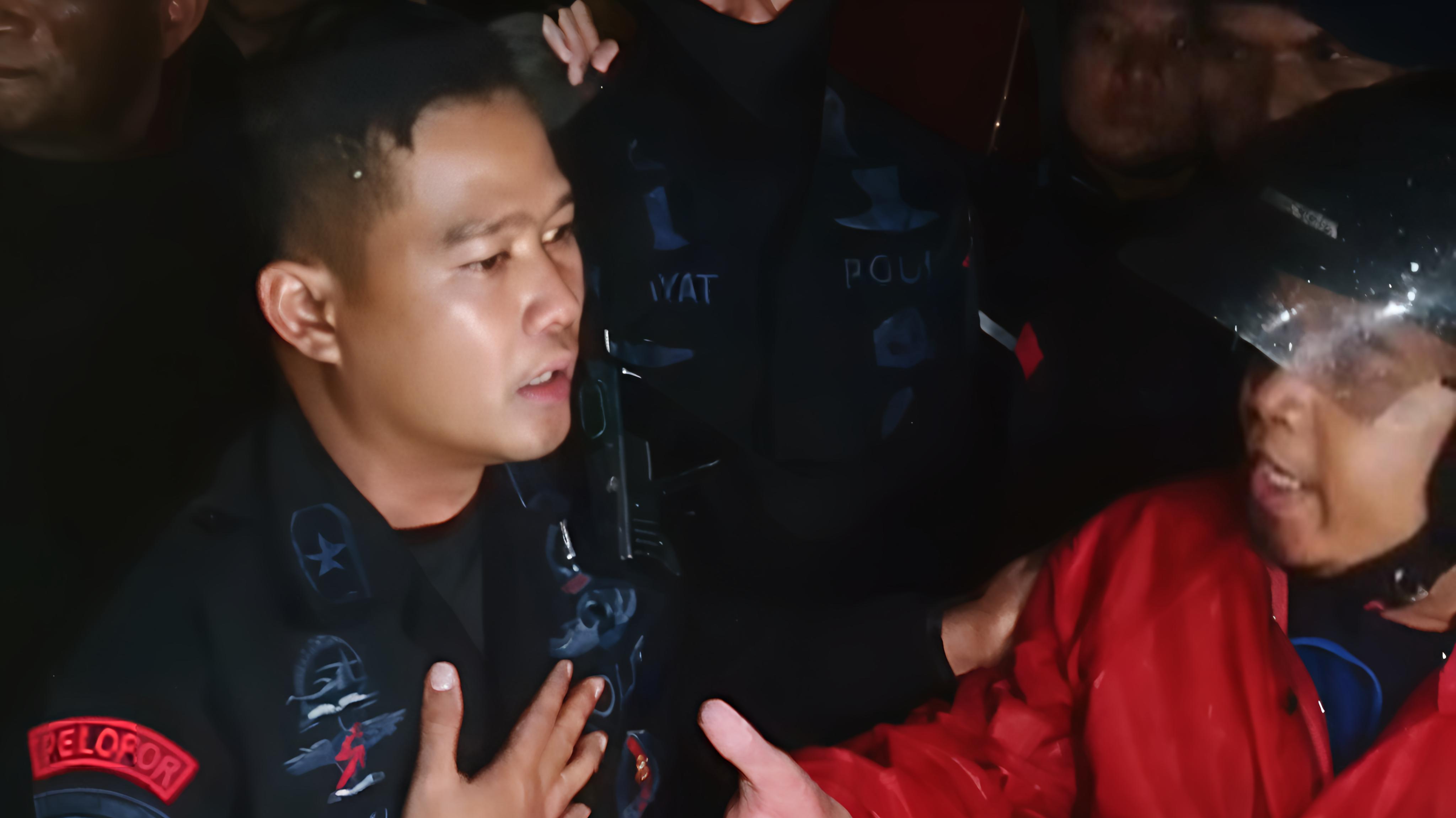 Ratusan Driver Ojol Geruduk Mako Brimob Usai Affan Kurniawan Tewas Dilindas Barracuda