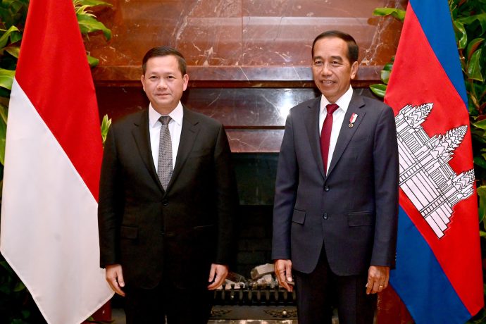 Presiden Jokowi Gencarkan Kerja Sama dengan Kamboja dalam Pertemuan dengan PM Hun Manet