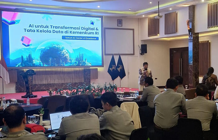 Telkom Dukung Kemenkum RI Percepat Transformasi Layanan Publik Lewat Penerapan AI