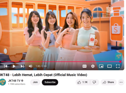 Keseruan JKT48 Bareng Shopee di Video Musik “Lebih Hemat, Lebih Cepat” Terbaru!