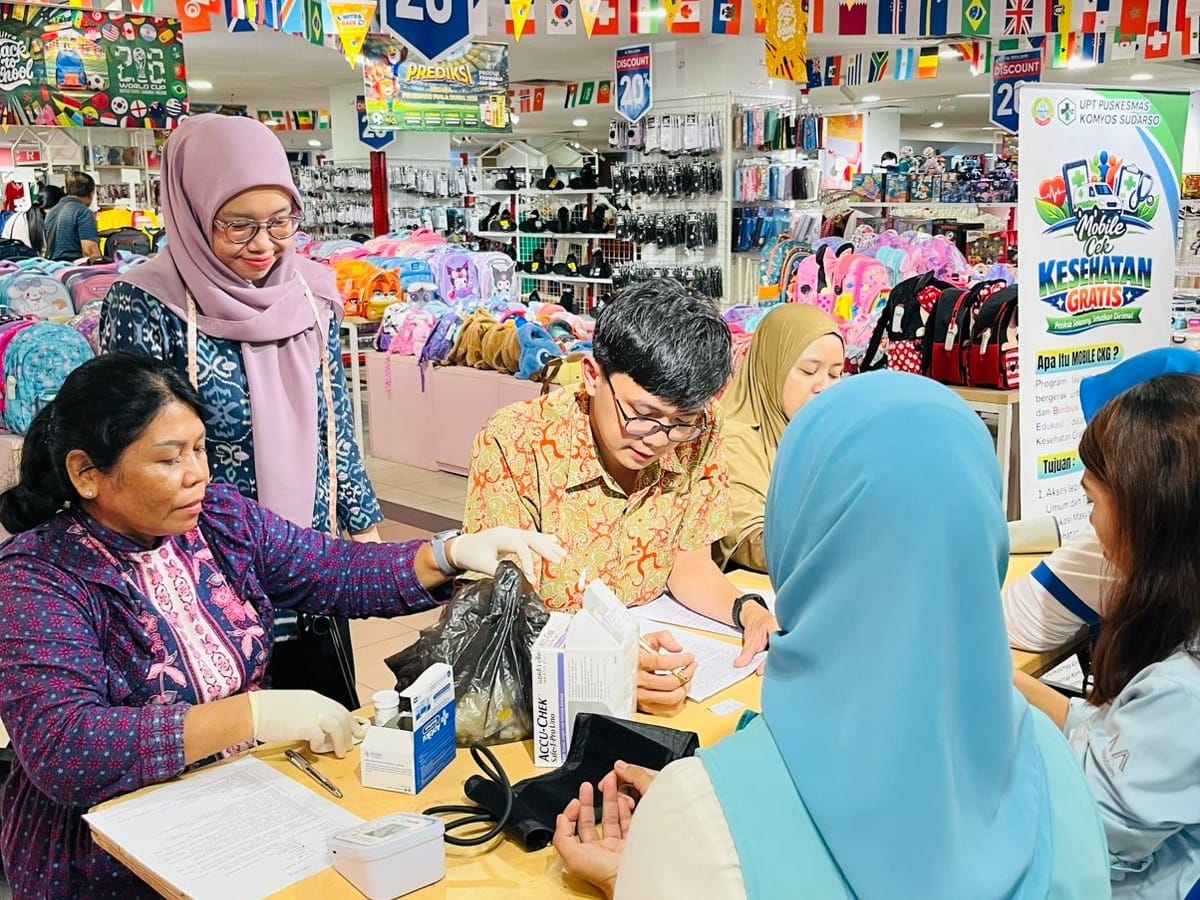 Mobile CKG Resmi Diluncurkan Dinkes Pontianak, Warga Bisa Cek Kesehatan Gratis