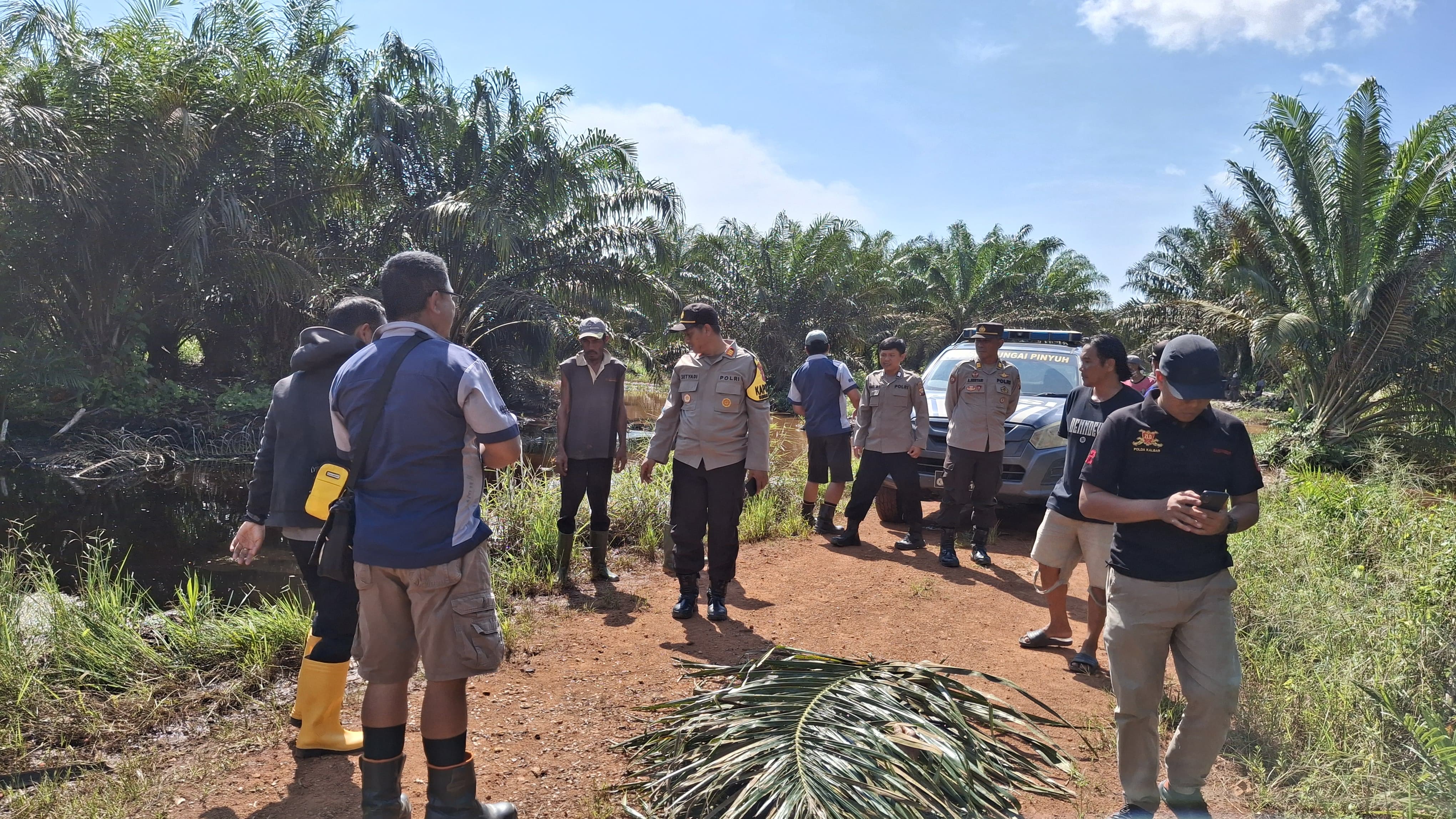 Kronologi Penemuan Mayat di Aliran Parit Anjongan Mempawah yang Bikin Heboh Warga