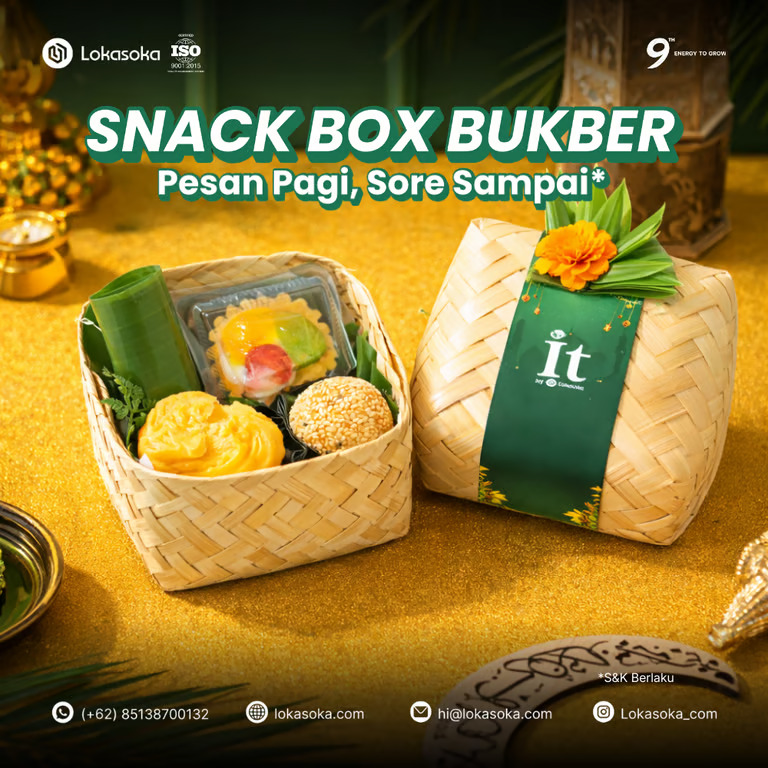 Lokasoka Hadirkan Snack Box Custom untuk Berbagai Kebutuhan