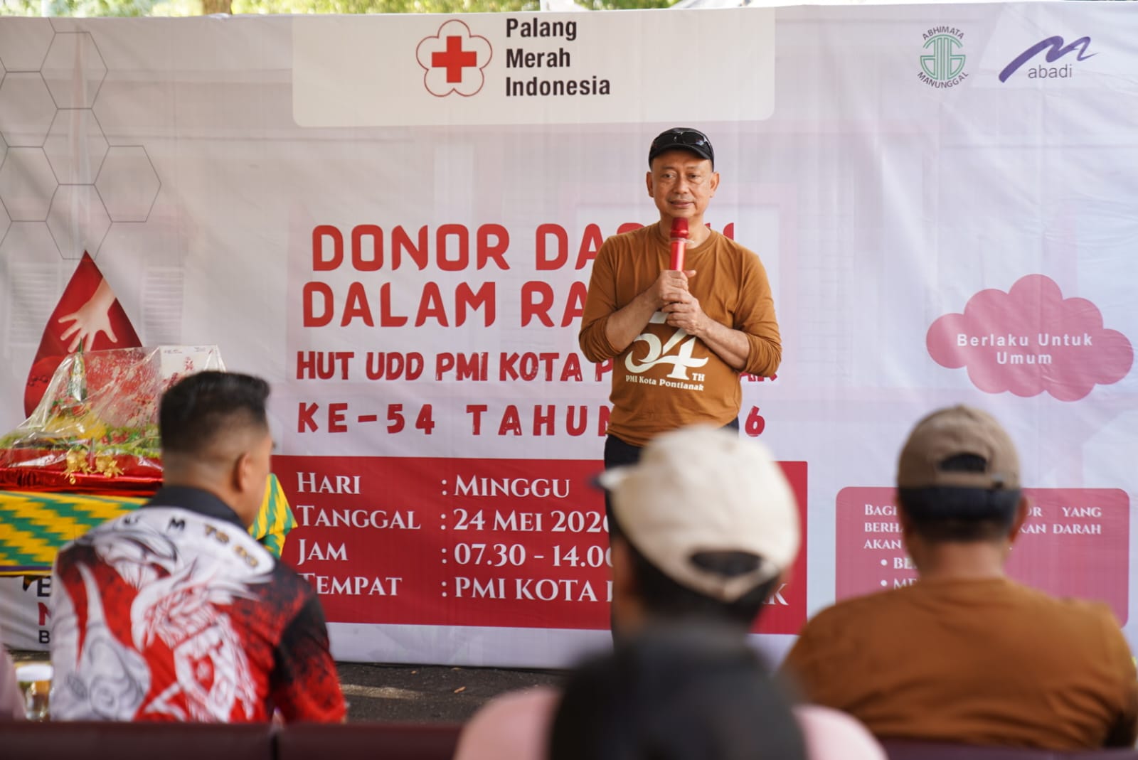 HUT PMI Pontianak, Wako Edi dan Kapolresta Kompak Warning Penipuan Donor Darah