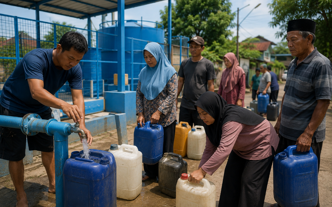PDAM Pontianak Tambah Lokasi Bantuan Air Bersih Gratis, Berikut Tempat Pengambilannya