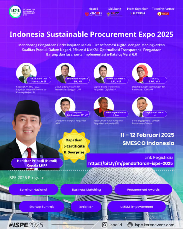 Indonesia Sustainable Procurement Expo (ISPE) 2025