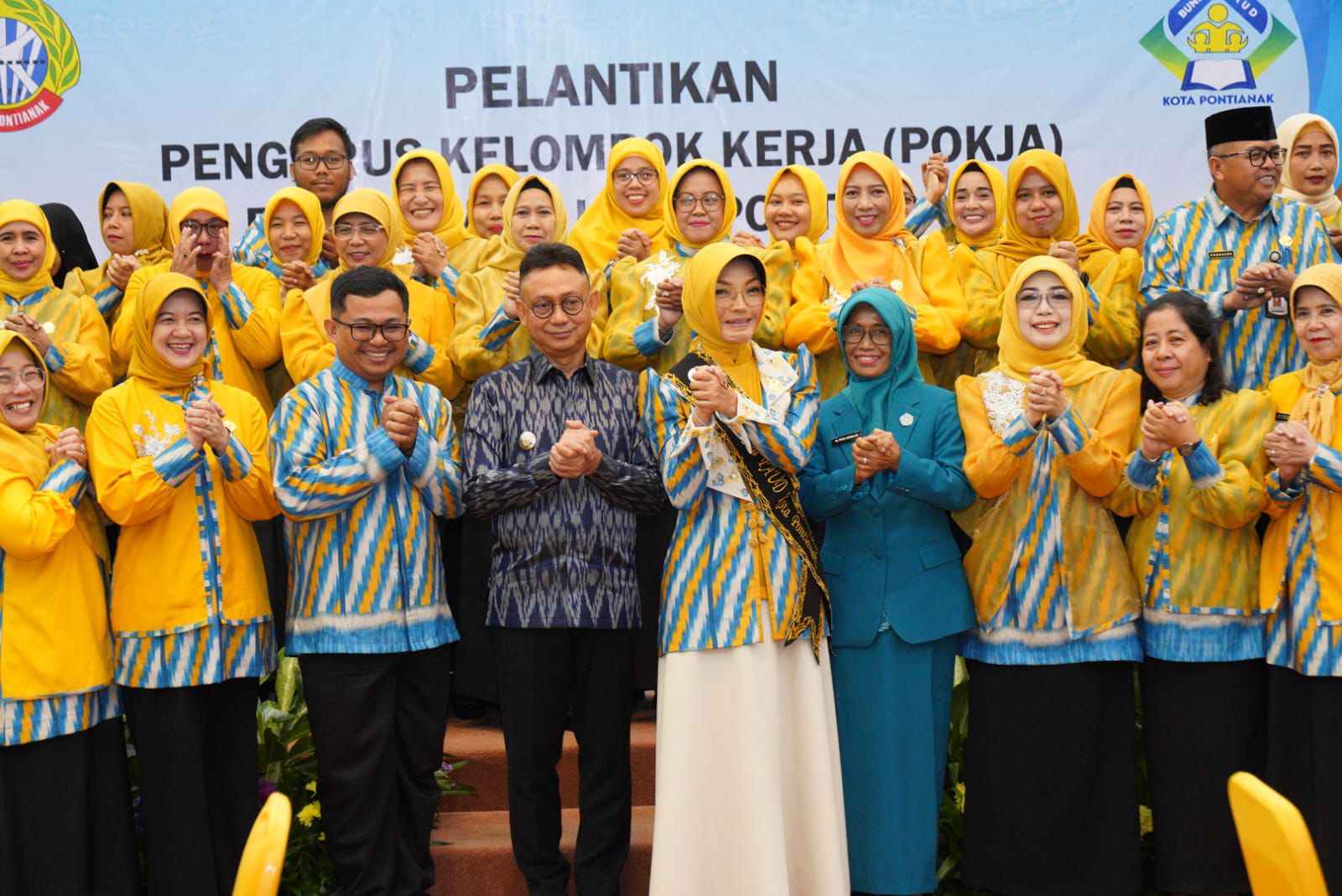 Lantik Pokja Bunda PAUD, Wako: Pastikan Anak Masuk PAUD, Pelantikan Pengurus Pokja Bunda PAUD 2025-2030