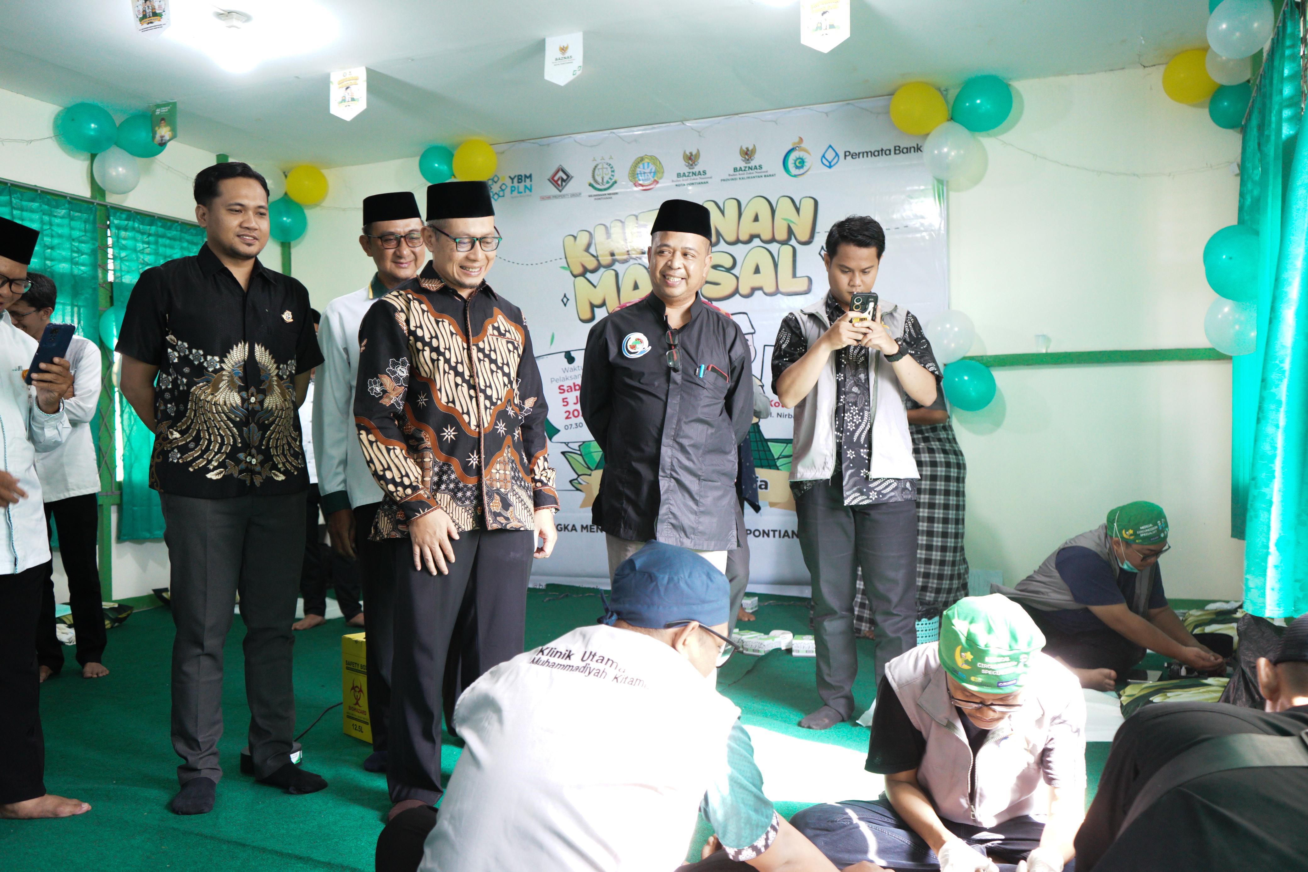 50 Anak Ikuti Khitanan Massal Gratis Baznas Pontianak