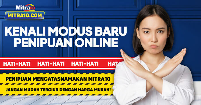 Modus Penipuan Mengatasnamakan Mitra10, Begini Cara Ceknya!
