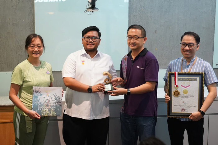 Menyatukan Olahraga dan Seni, BINUS @Kemanggisan Rayakan Hari Olahraga Nasional dengan Mendapatkan Rekor MURI