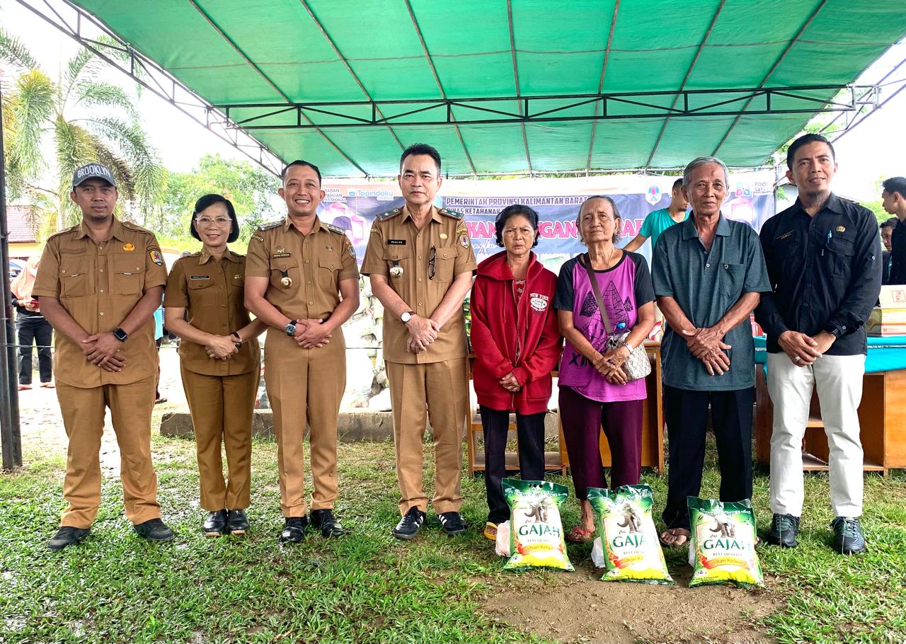 Gerakan Pangan Murah di Melawi, Paulus: Bentuk Perhatian Pemerintah pada Masyarakat Jelang Hari Raya 