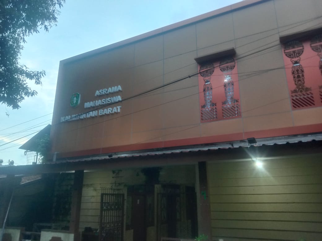 Memprihatinkan! Plafon Asrama Mahasiswa Kalbar di Semarang Ambruk dan Rawan Bahaya