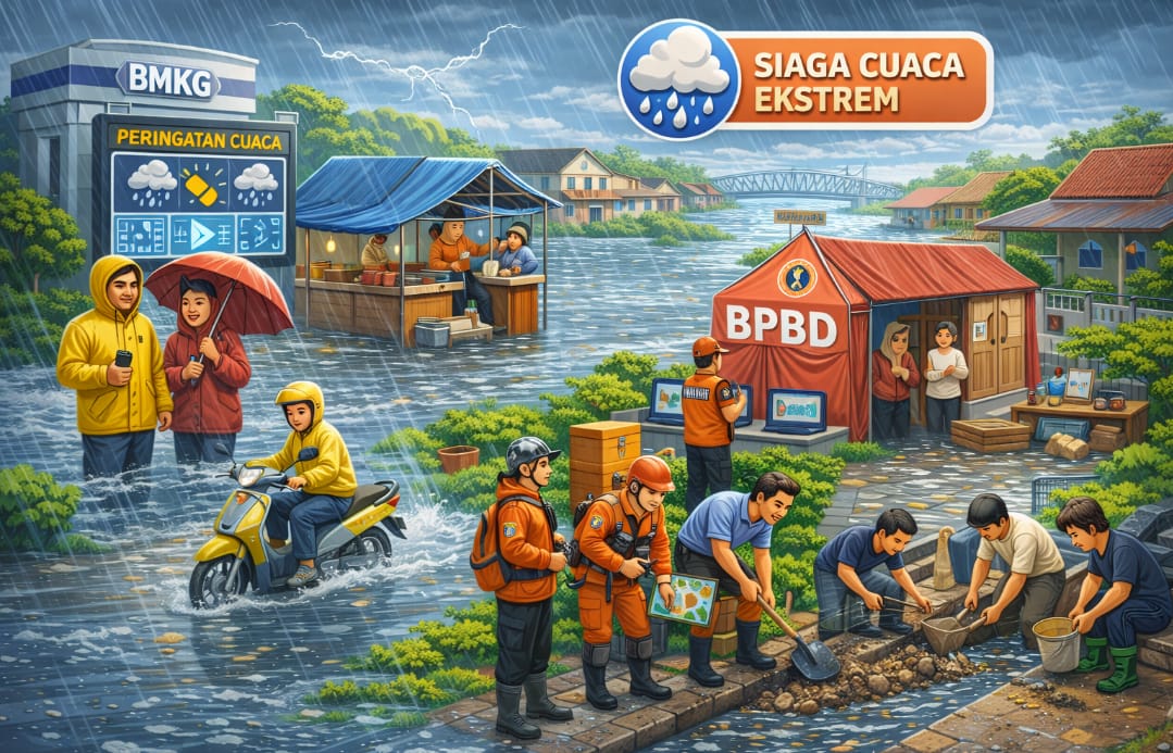 Kebiasaan Masyarakat Pontianak dalam Menghadapi Musim Hujan