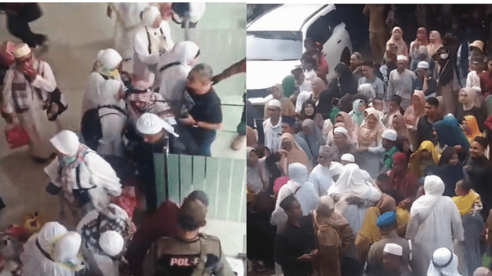 Wajah Ceria Jemaah Haji Mempawah Tiba di Pontianak