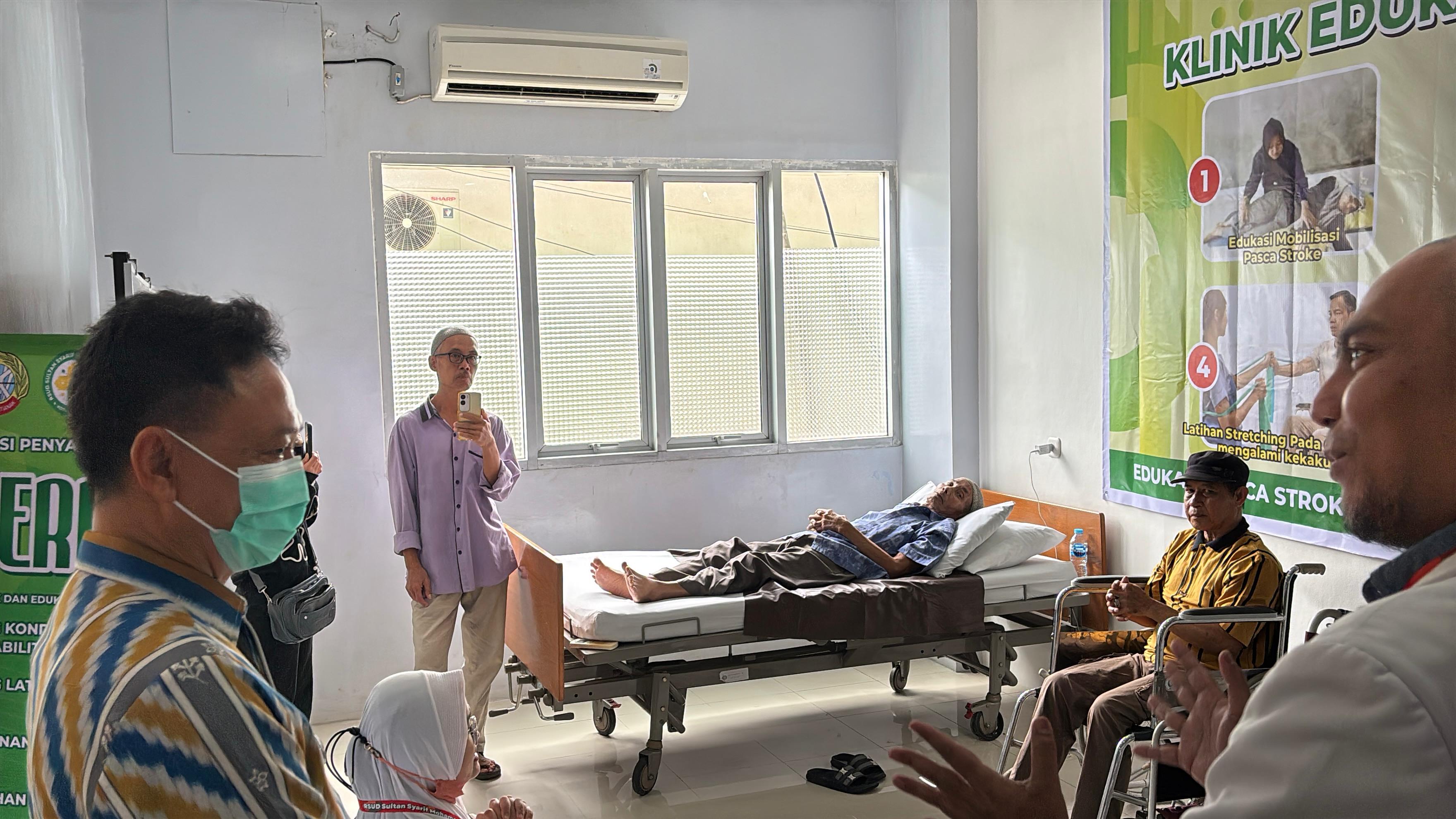 RSUD SSMA Pontianak Luncurkan Klinik SiGerak, Bantu Pasien Stroke Pulih Lebih Cepat