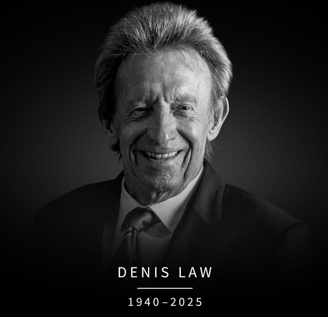 Dunia Sepak Bola Berduka, Legenda Manchester United Denis Law Tutup Usia