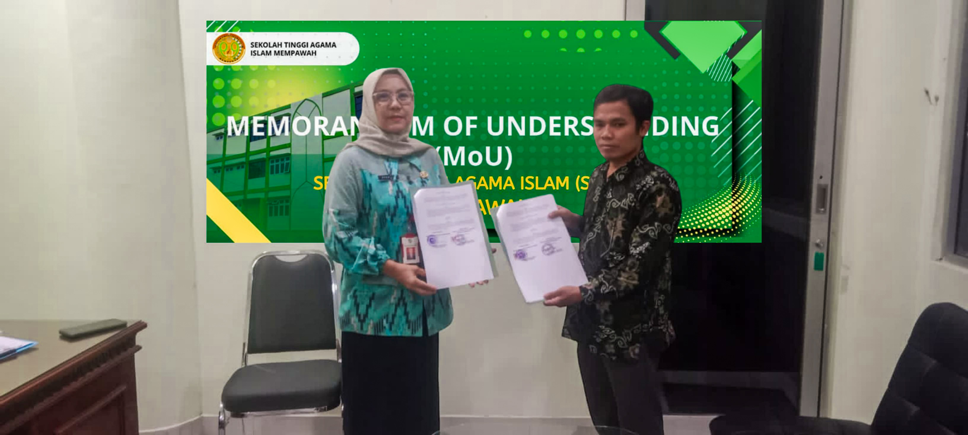 STAI Mempawah Perpanjang MoU dengan Perpustakaan Daerah Kabupaten Mempawah 2024