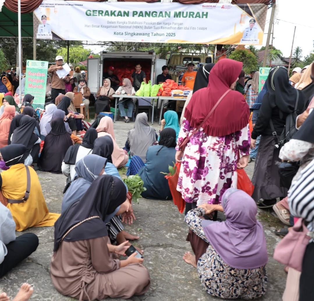 Gerakan Pangan Murah Singkawang, Upaya Stabilisasi Harga Memasuki Ramadhan dan Idul Fitri 1446 H