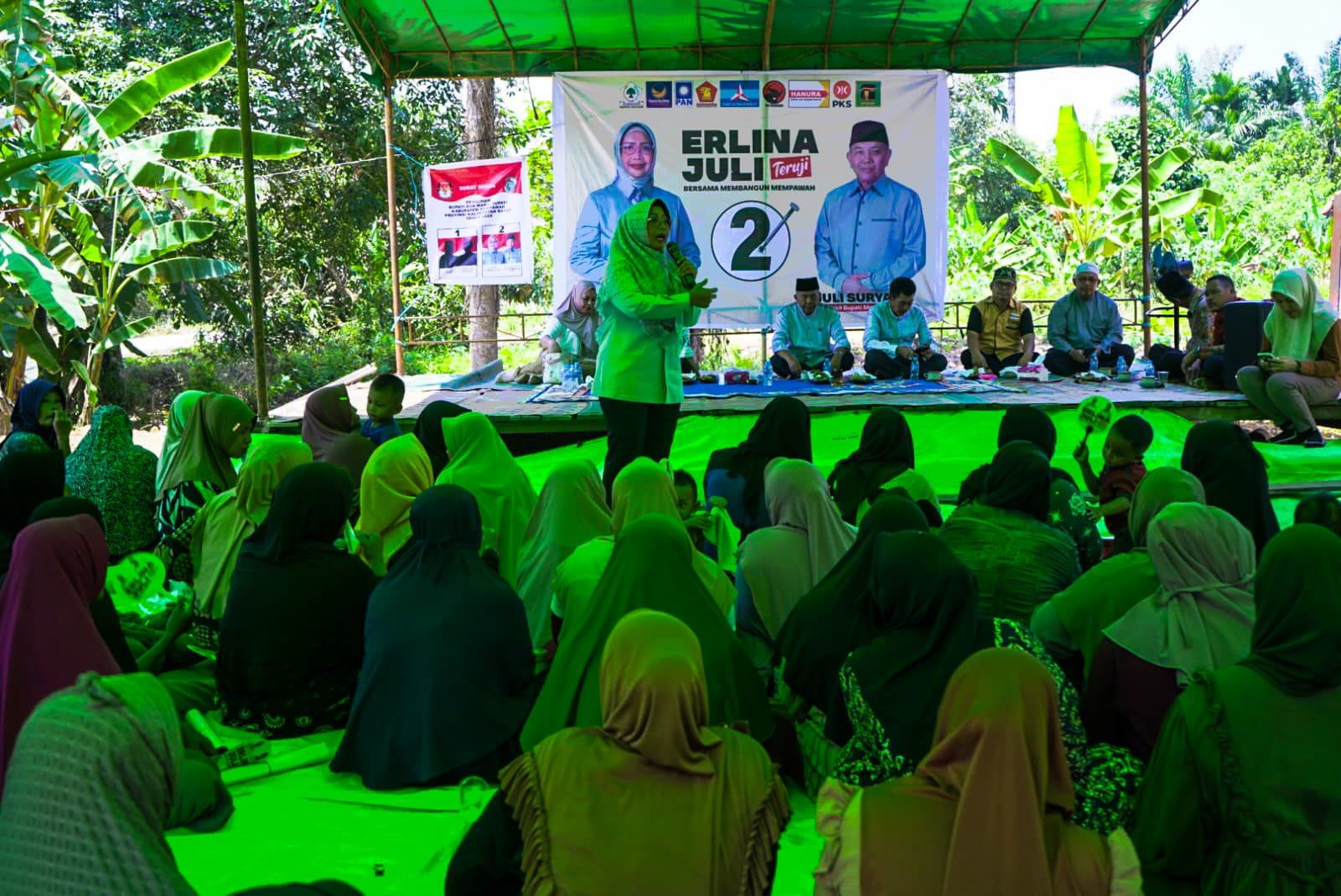 Kunjungi Desa Bukit Batu, Erlina Dorong untuk Kesejahteraan Warga dan Pemberdayaan Ekonomi Lokal