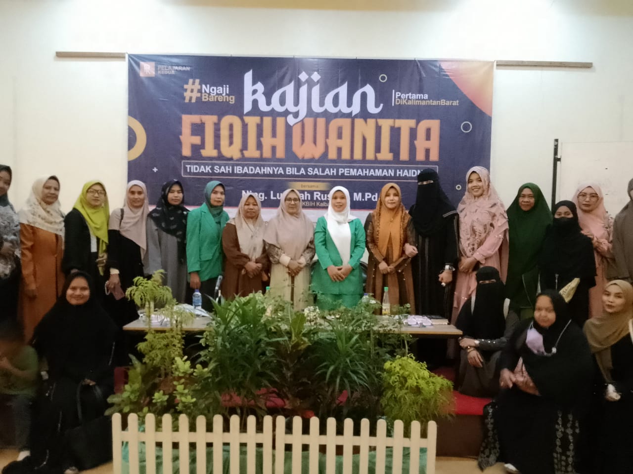 Ketua Fatayat NU Sungai Pinyuh Apresiasi Kegiatan Komunitas Pelajaran Kedua: Kajian Fiqih Wanita