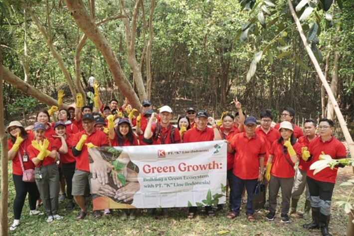 PT. “K” Line (Indonesia) Lakukan Kegiatan CSR “Green Growth” untuk Membangun Ekosistem Hijau di Indonesia