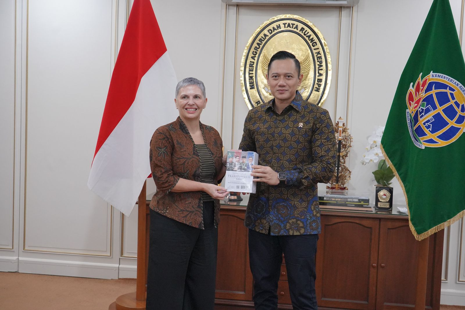 Terima Kedatangan Duta Besar Australia, Menteri AHY Ingin Kerja Sama Indonesia dan Australia Semakin Kuat
