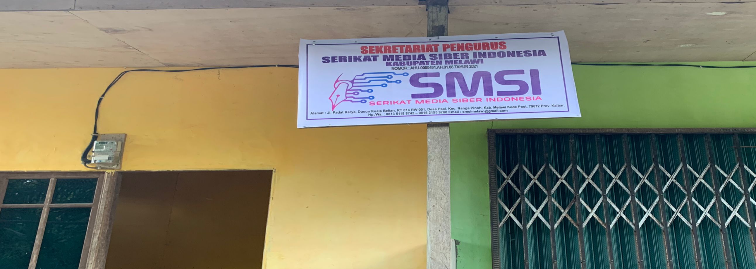 SMSI Melawi Resmikan Sekretariat Baru, Dorong Media Siber Profesional dan Berkualitas di Era Digital