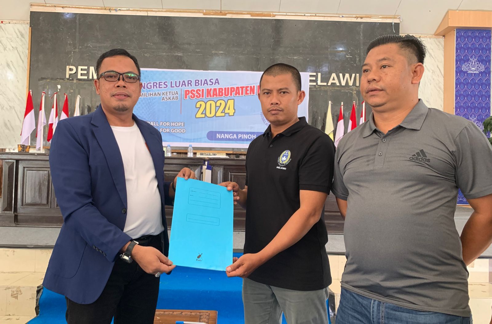 Ritaudin Terpilih Jadi Ketum Askab PSSI Melawi Periode 2024-2028