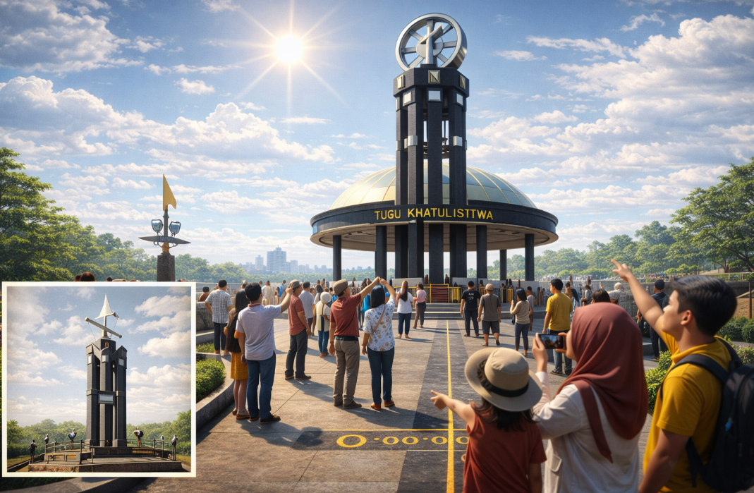 Sejarah Tugu Khatulistiwa dan Perannya sebagai Ikon Kota Pontianak