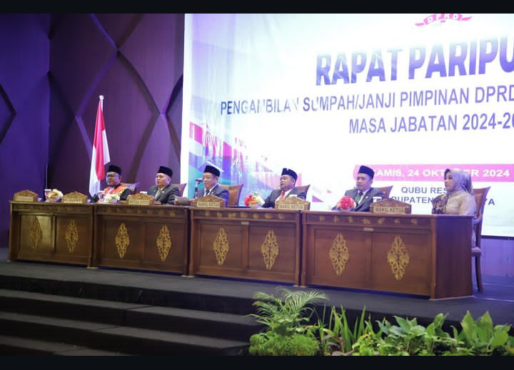 Pimpinan DPRD Kubu Raya Periode 2024-2029 Resmi Dilantik, Siapa Saja Mereka?