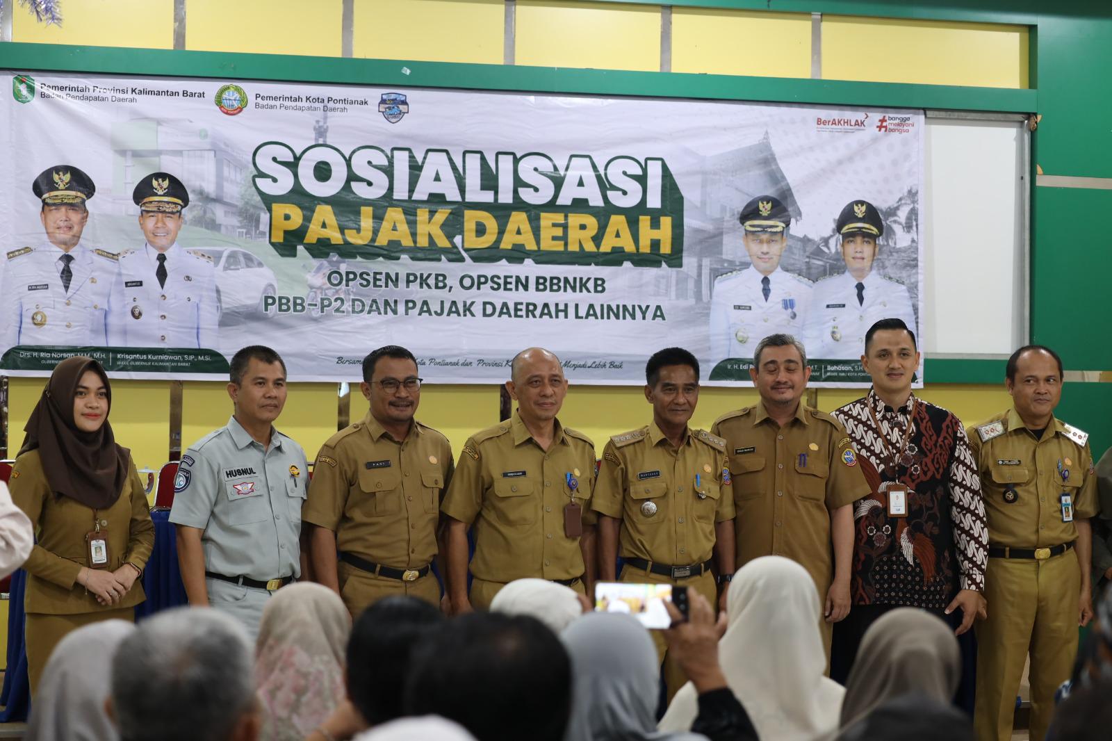 Bapenda Pontianak Gelar Go Katan di Enam Kecamatan, Permudah Warga Bayar Segala Jenis Pajak