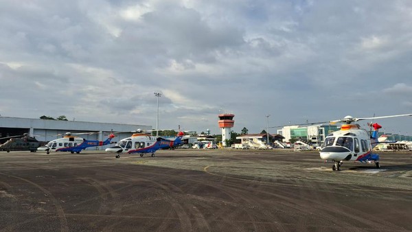 Polri Kerahkan Empat Helikopter Untuk Amankan Upacara 17 Agustus di IKN