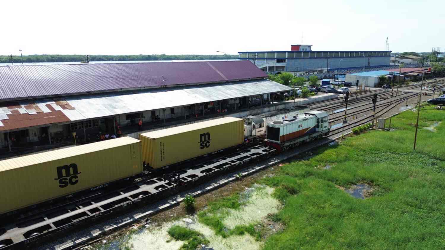 Sinergi Logistik Nasional: Stasiun Belawan Perkuat Mata Rantai Integrasi Kereta Api dan Jalur Laut