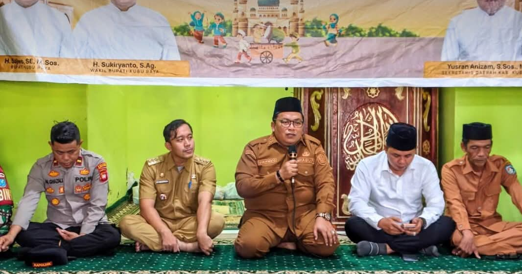 Wakil Bupati Kubu Raya Ajak Warga Kuala Mandor B Jaga Infrastruktur Jalan