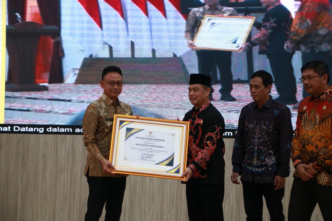 Diganjar Penghargaan Kemenkumham, Wali Kota Pontianak Perluas Layanan Posbakum hingga Tingkat Kelurahan