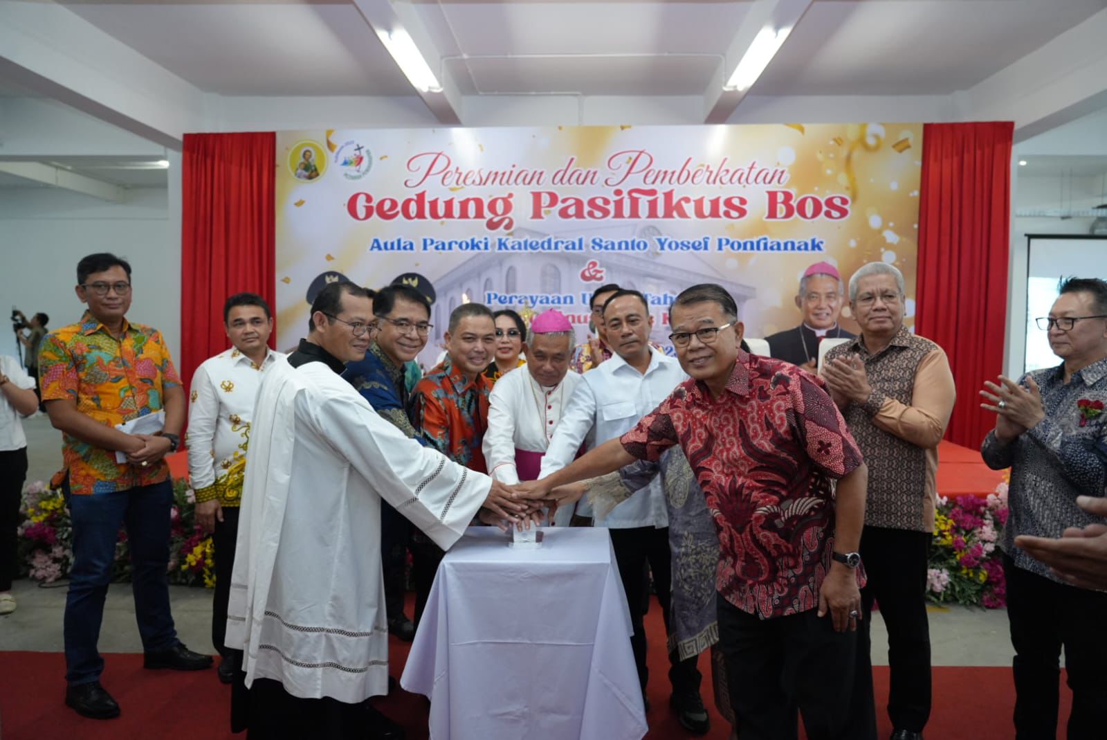 Momen Norsan-Krisantus Kompak Hadiri Dua Agenda Bersama di Akhir Minggu