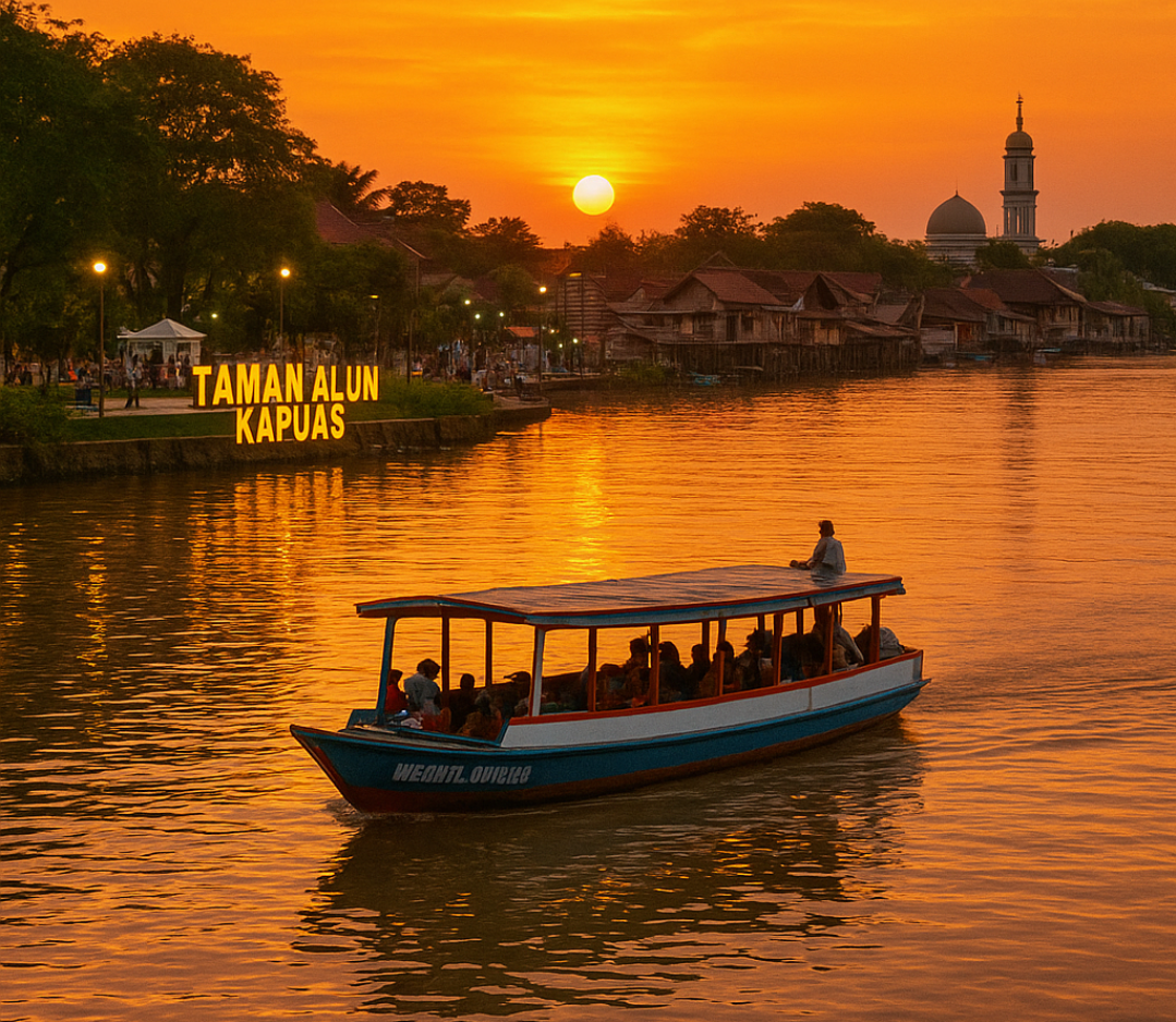 Wisata Sungai Kapuas di Pontianak: Pesona Alam dan Budaya di Tepian Sungai Terpanjang Indonesia