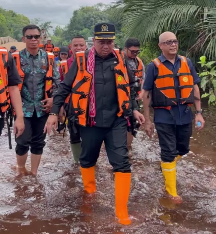 Lima Desa di Sungai Ambawang Terendam Banjir, Lasarus Minta Dirjen Segera Tangani