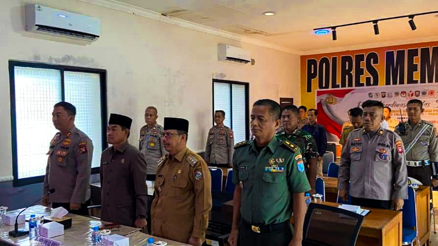 Pj Bupati Mempawah Ismail Hadiri Rakor Lintas Sektoral Operasi Mantap Praja Kapuas 2024