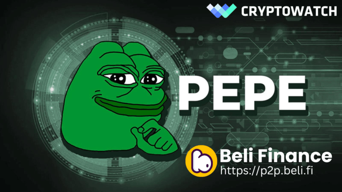 Pembelian Token PEPE di Blockchain Ethereum di P2P Beli Finance X CryptoWatch